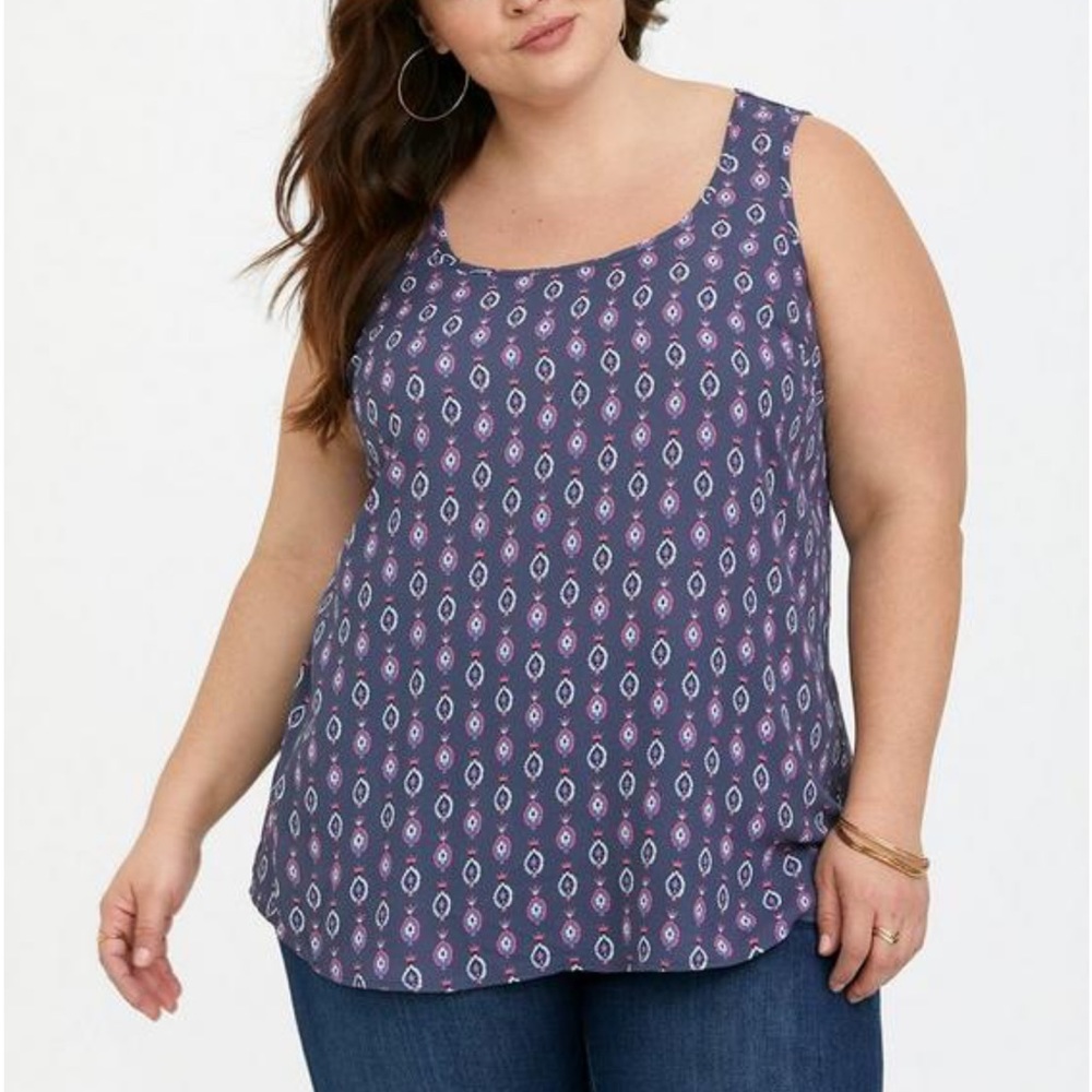 Medallion tank top